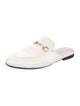 Gucci Horsebit Accent Leather Mules