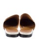 Gucci Horsebit Accent Leather Mules