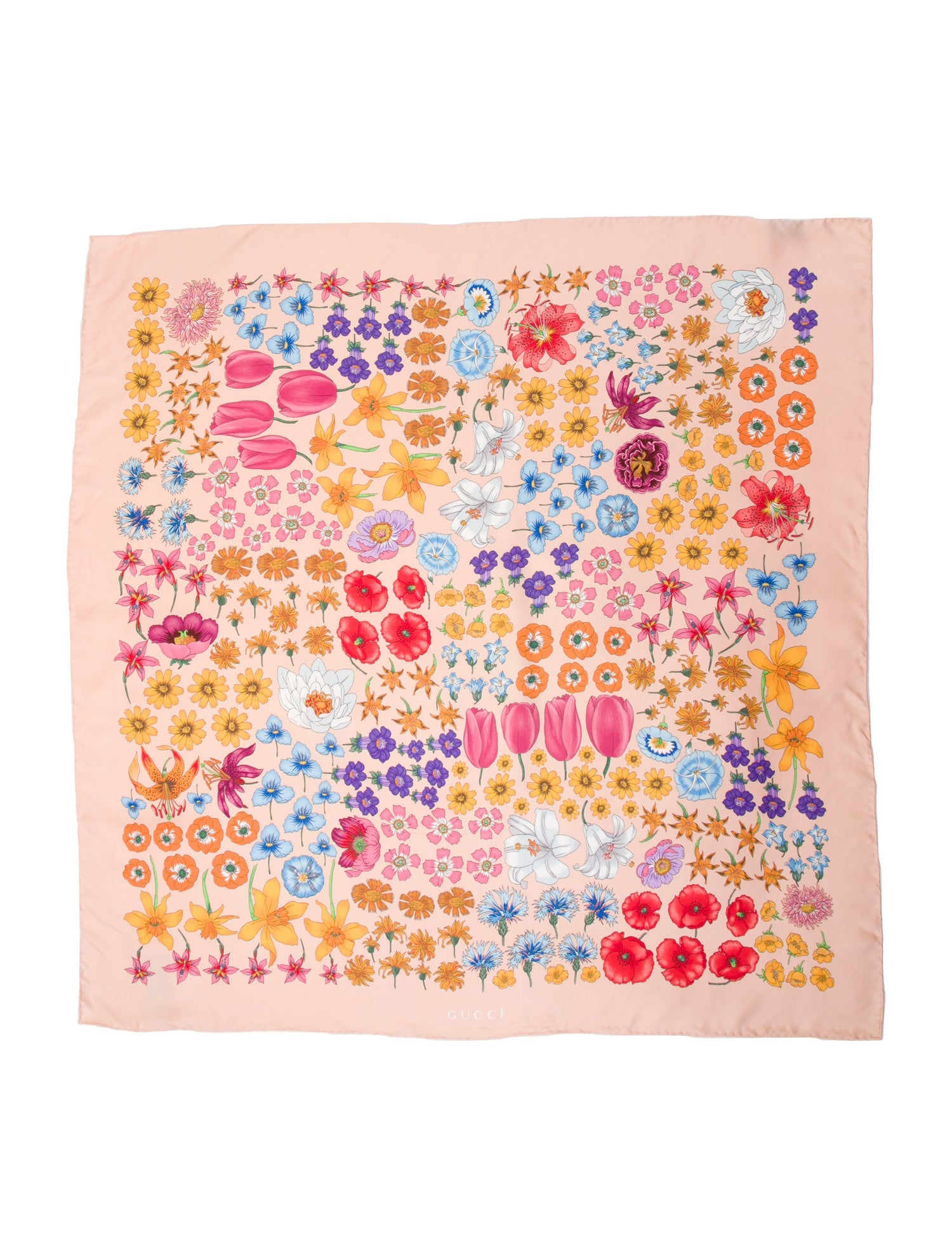 Gucci Silk Printed Scarf