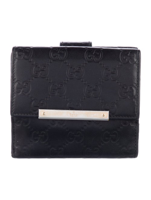 Gucci GG Signature Leather French Purse