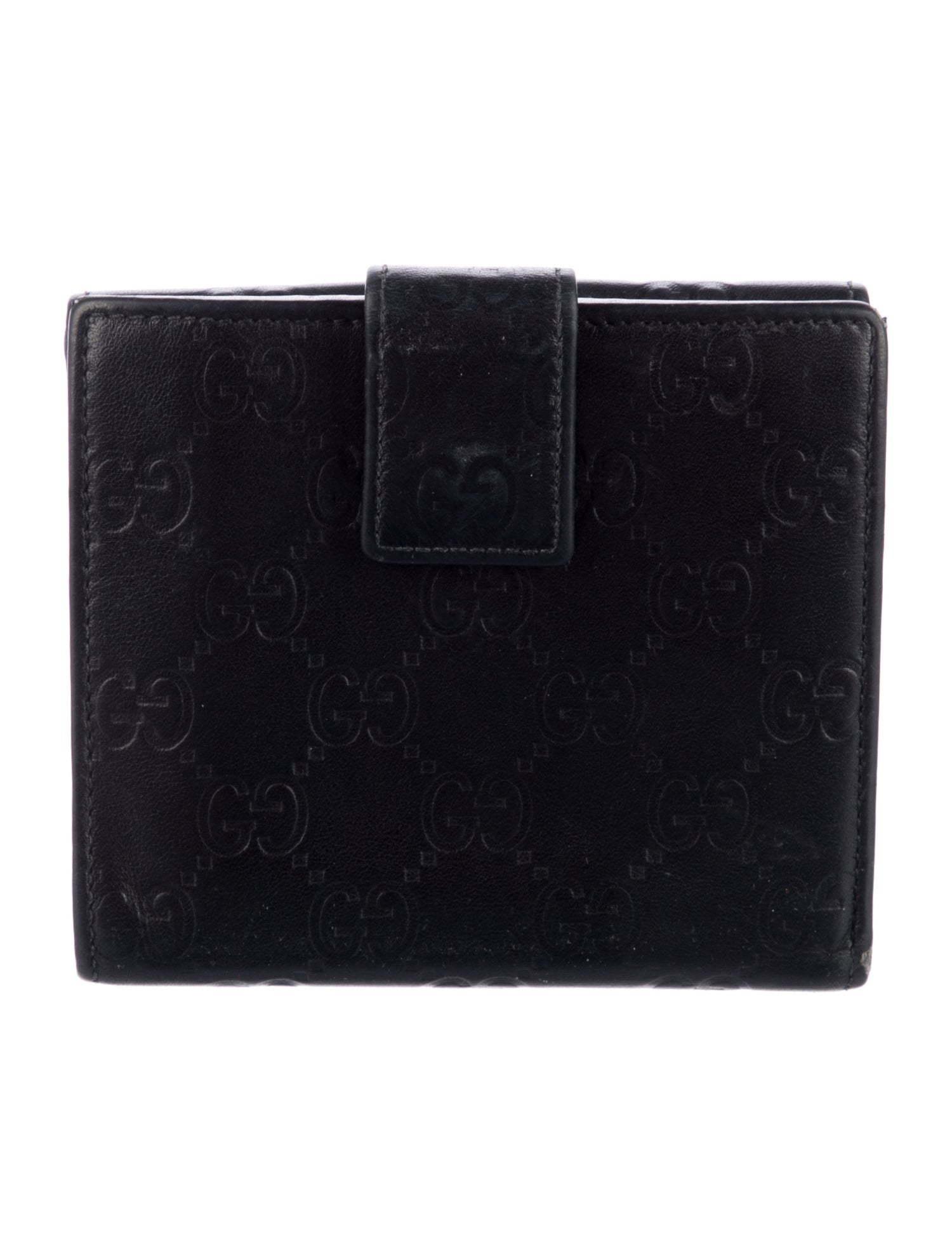 Gucci GG Signature Leather French Purse