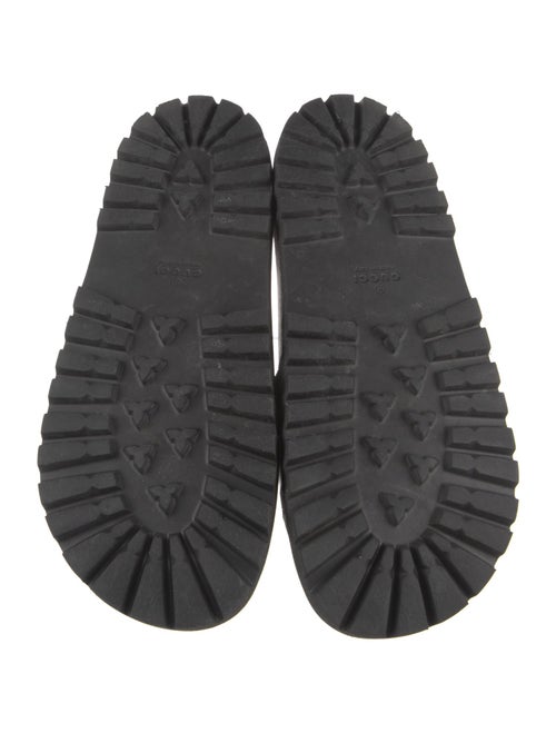 Gucci Web Accent Rubber Slides