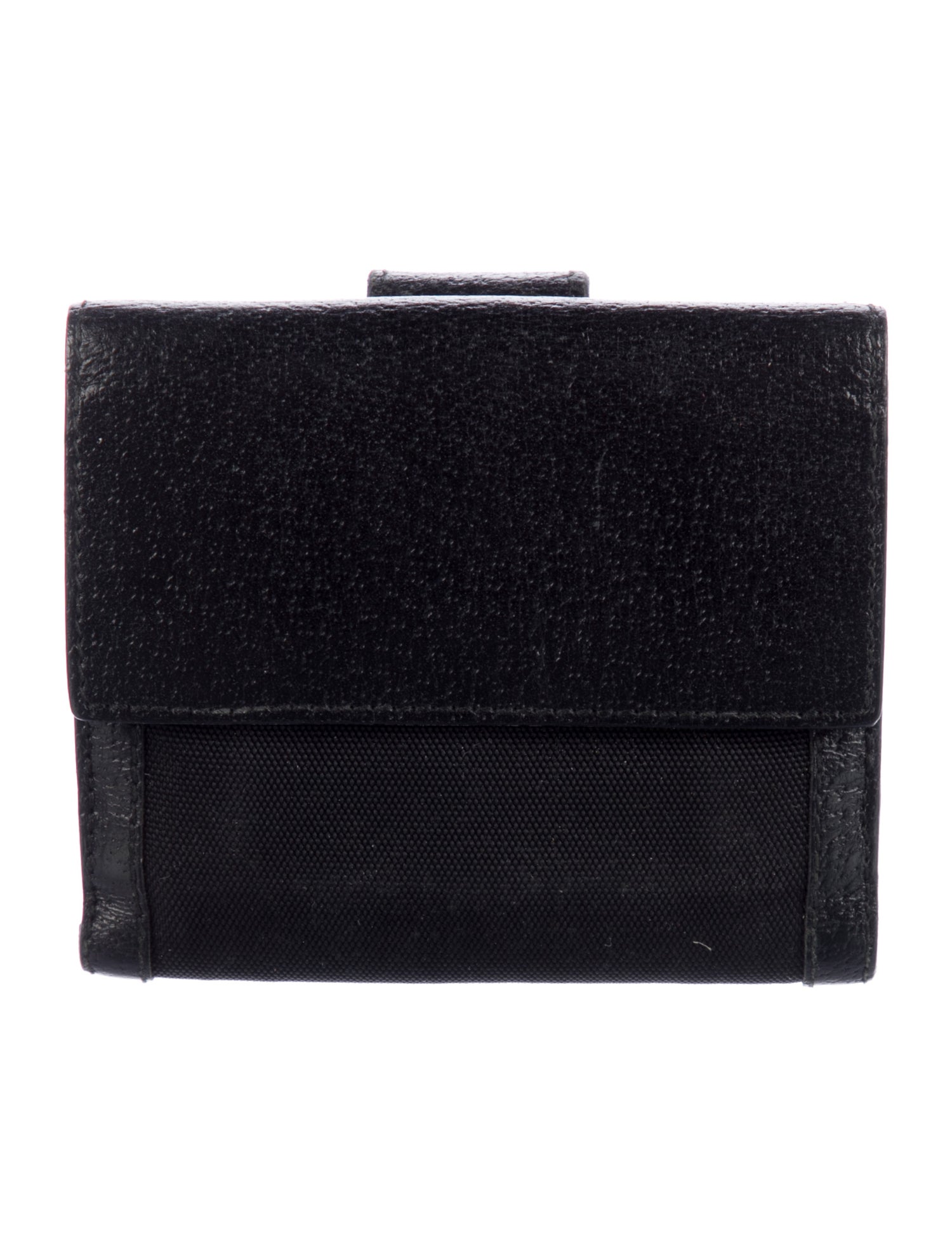 Gucci Vintage Canvas Compact Wallet