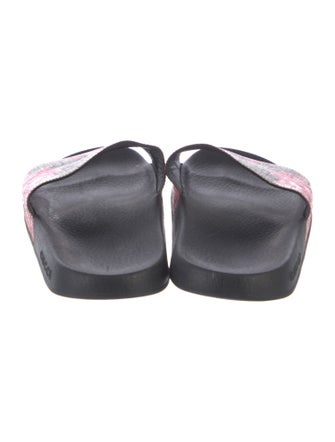 Gucci GG Supreme Rubber Slides