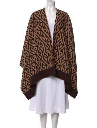 Gucci Printed V-Neck Sweater