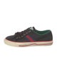 Gucci Web Accent Canvas Sneakers