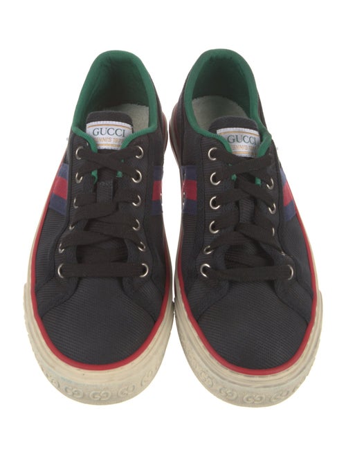 Gucci Web Accent Canvas Sneakers