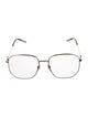 Gucci Interlocking G Logo Square Eyeglasses