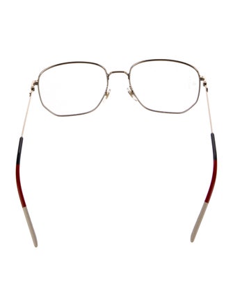 Gucci Interlocking G Logo Square Eyeglasses