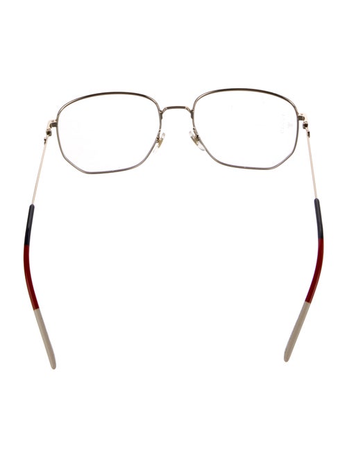 Gucci Interlocking G Logo Square Eyeglasses