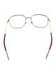 Gucci Interlocking G Logo Square Eyeglasses
