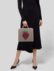 Gucci Girls' GG Supreme Strawberry Tote