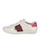 Gucci Web Accent Leather Sneakers