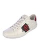 Gucci Web Accent Leather Sneakers
