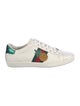 Gucci Web Accent Leather Sneakers