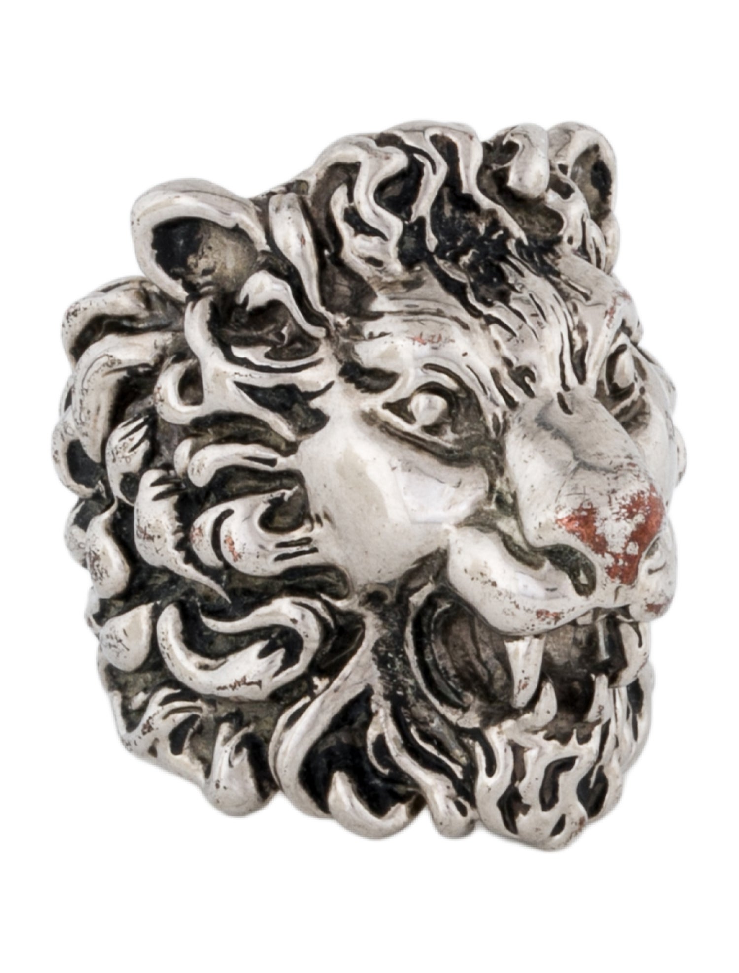 Gucci Lion Head Cocktail Ring