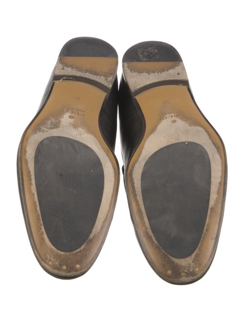 Gucci Horsebit Accent Leather Loafers