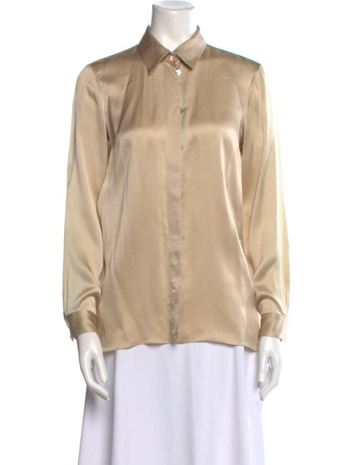 Gucci 2013 Silk Button-Up Top