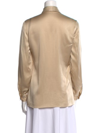 Gucci 2013 Silk Button-Up Top