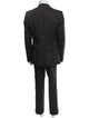 Gucci Interlocking G Logo Wool Two-Piece Suit