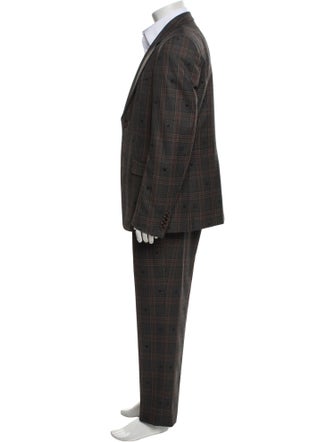 Gucci GG Logo Wool Two-Piece Suit