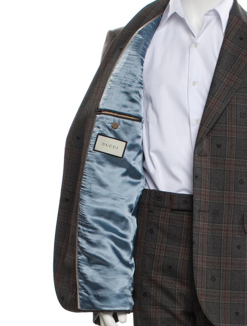 Gucci GG Logo Wool Two-Piece Suit