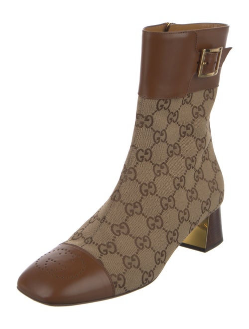 Gucci GG Canvas Canvas Boots