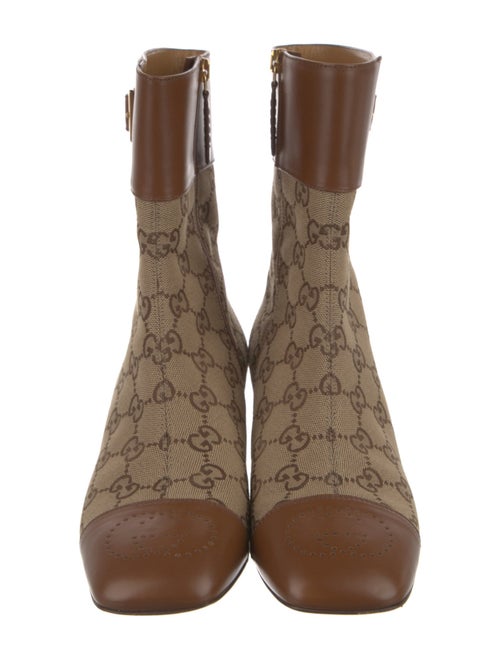 Gucci GG Canvas Canvas Boots