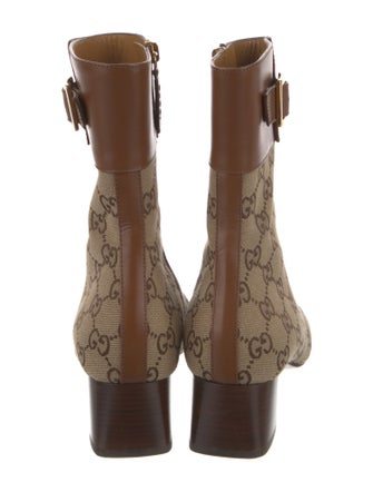 Gucci GG Canvas Canvas Boots