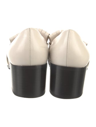 Gucci Horsebit Accent Leather Pumps