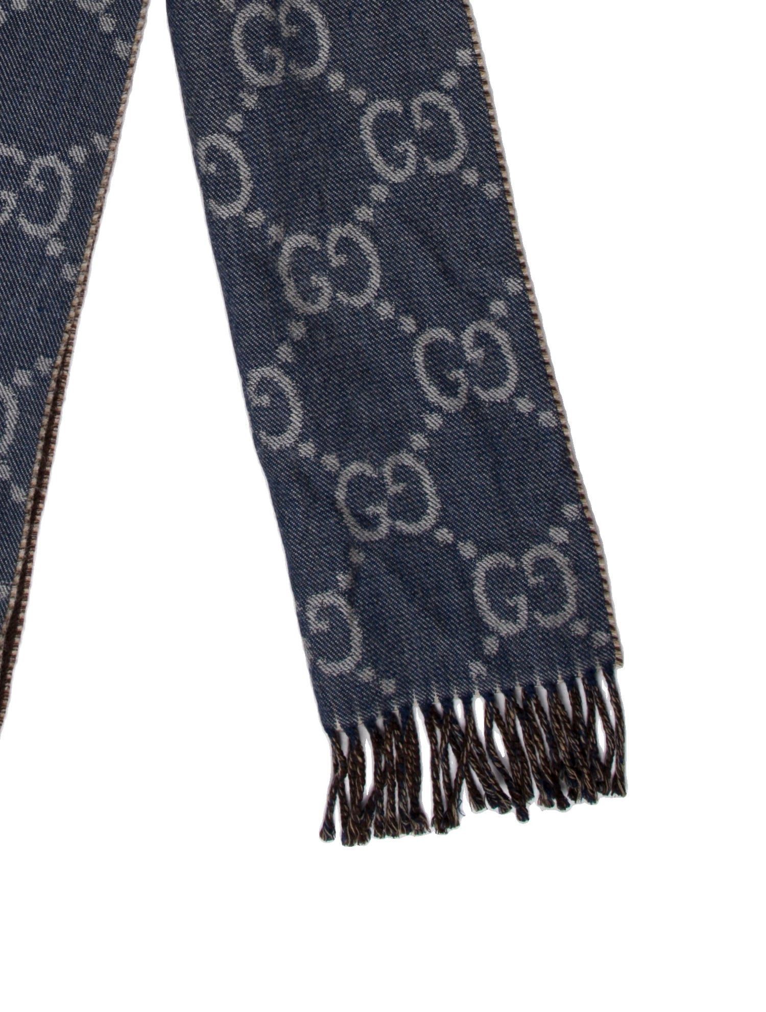 Gucci Wool Printed Scarf