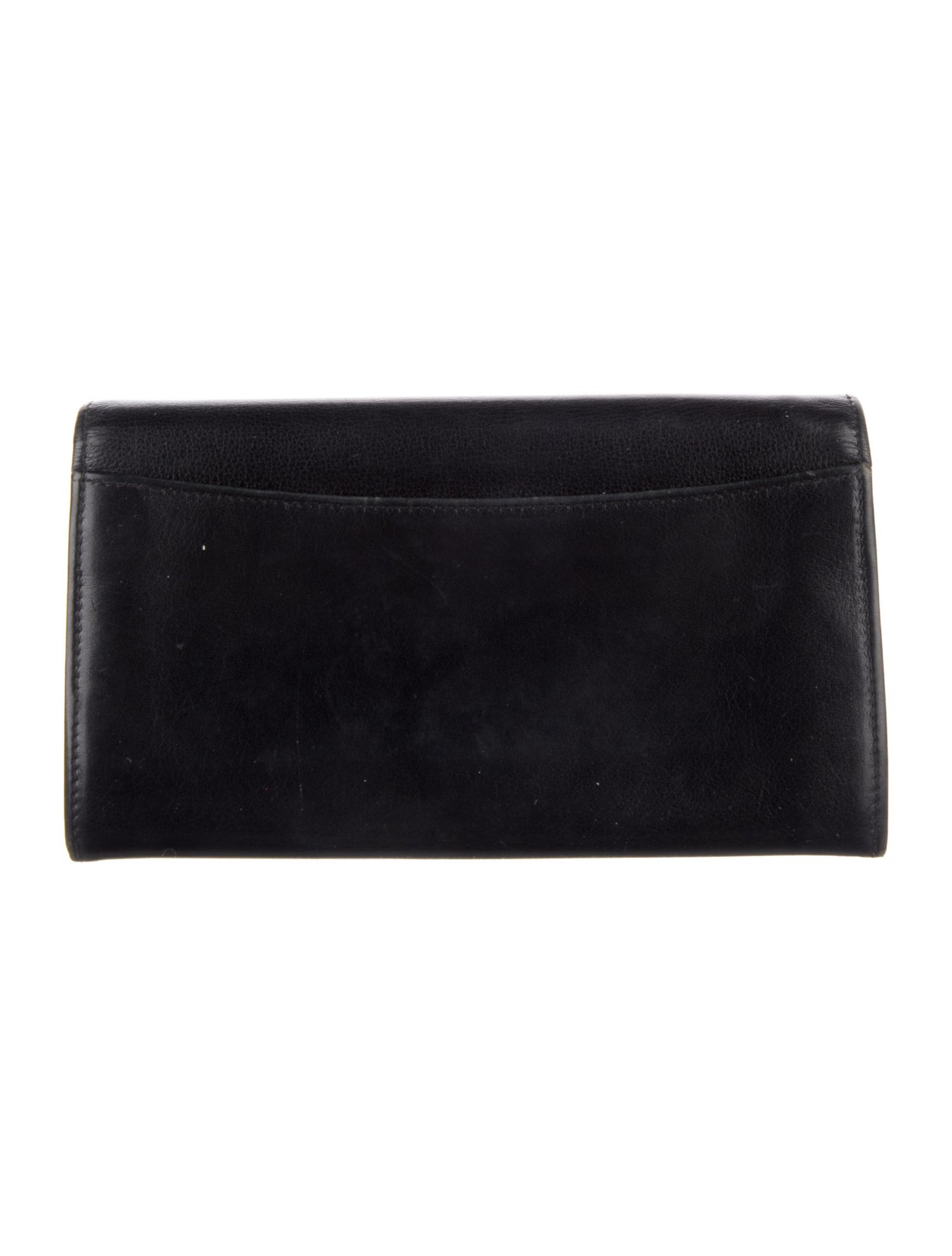 Gucci Vintage Bamboo Accent Wallet