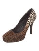 Gucci Ponyhair Animal Print Pumps