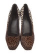 Gucci Ponyhair Animal Print Pumps
