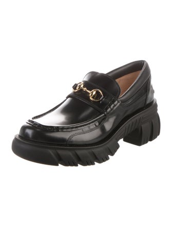 Gucci 1955 Horsebit Accent Leather Loafers