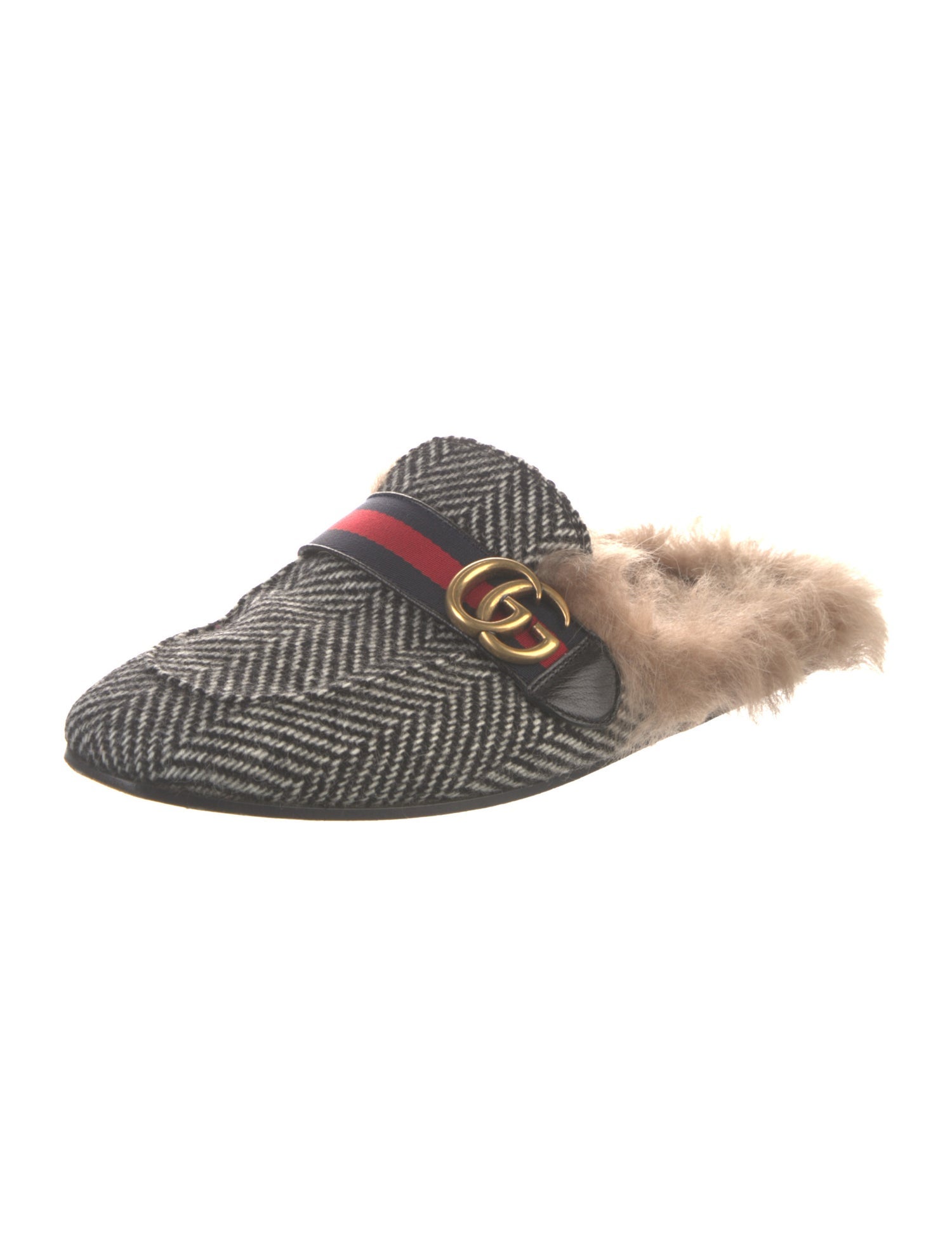 Gucci Double G Logo Slippers