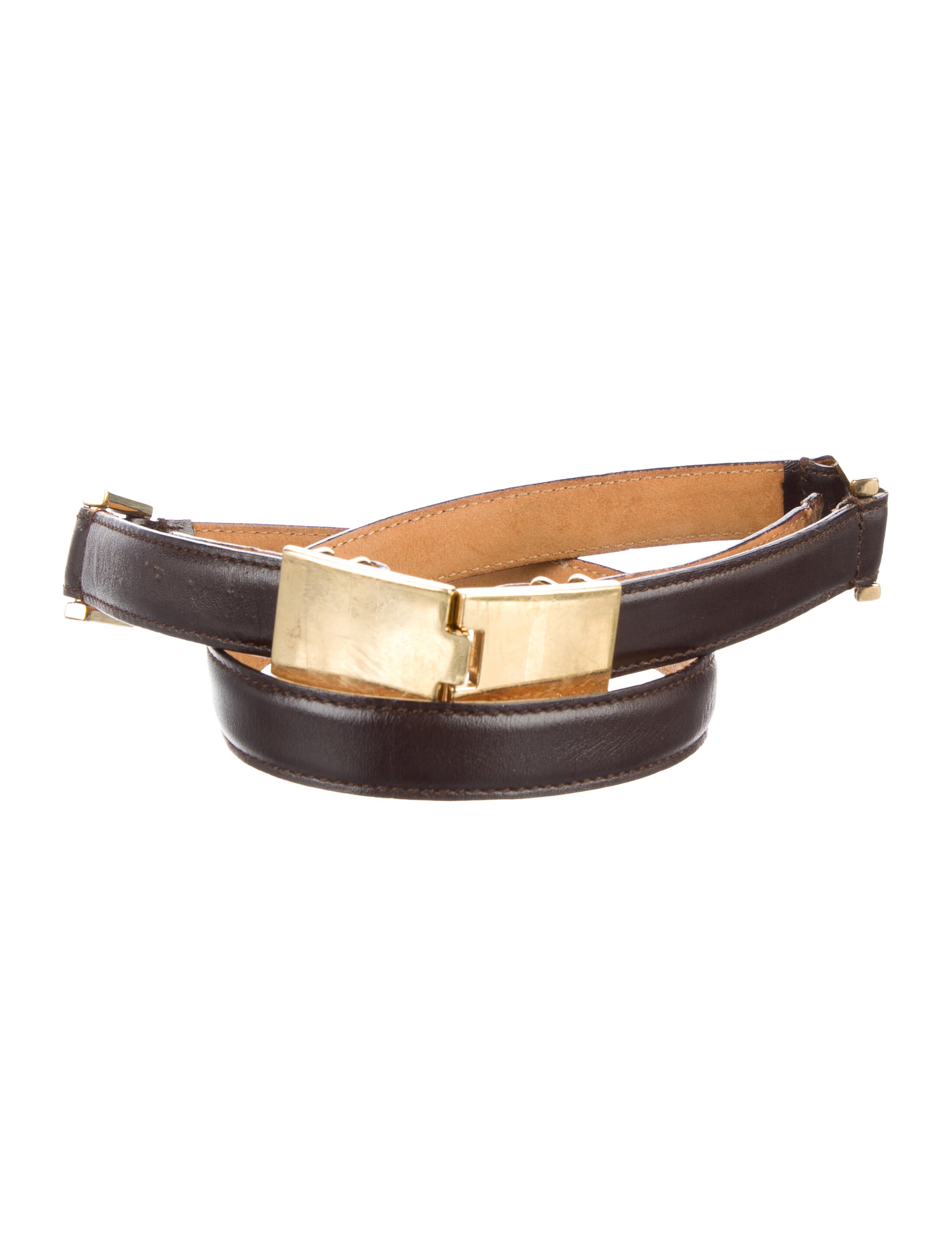 Gucci Vintage Skinny Belt