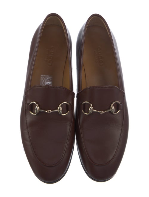Gucci Horsebit Accent Leather Loafers
