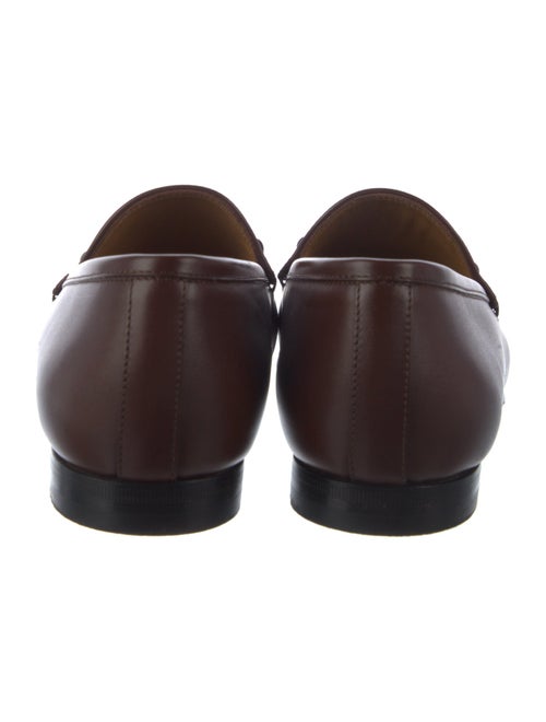 Gucci Horsebit Accent Leather Loafers