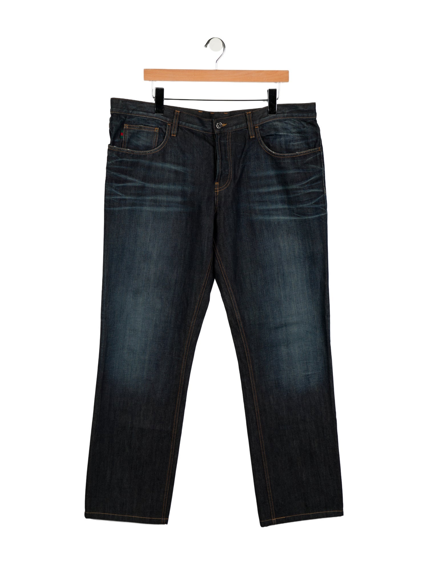 Gucci Web Accent Skinny Jeans w/ Tags