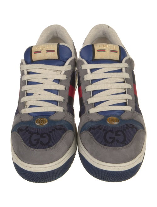Gucci GG Canvas Leather Sneakers