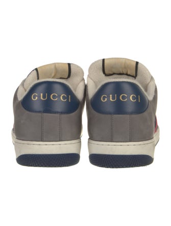 Gucci GG Canvas Leather Sneakers