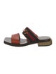 Gucci Horsebit Accent Leather Slides