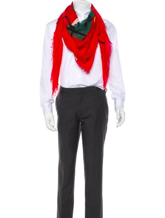 Gucci Tomorrow Is Yesterday Printed Scarf