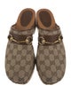 Gucci GG Canvas Canvas Mules