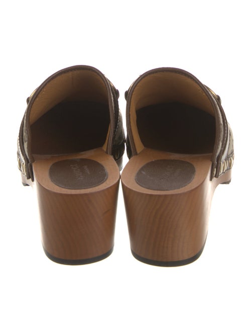 Gucci GG Canvas Canvas Mules