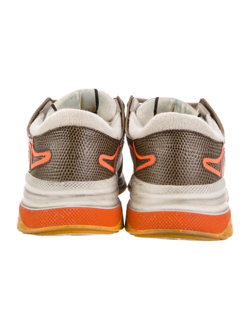 Gucci Mesh Printed Athletic Sneakers