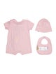 Gucci infant girls' pink and red top