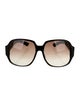 Gucci Oversize Gradient Sunglasses