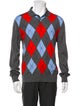 Gucci Bee Accent Wool Polo Sweater